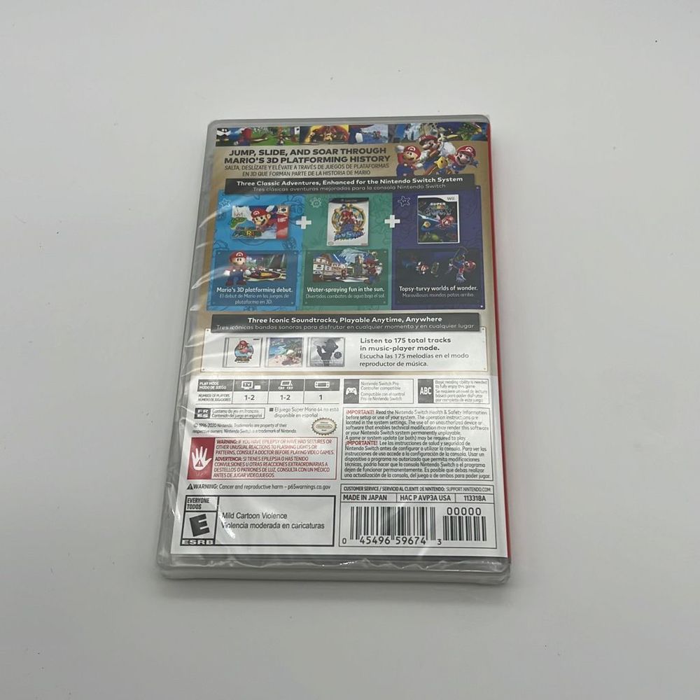 Brand New Super Mario 3D All-Stars Nintendo Switch Unopened NIB - Picture 2 of 2